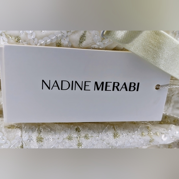 Nadine Merabi Hailey White Jumpsuit | NWT - Picture 14 of 16